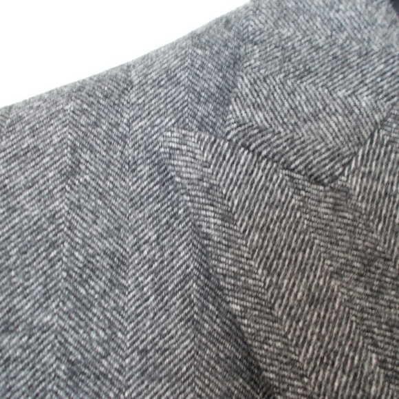 Haberdash Bespoke Virgin Wool Herringbone Topcoat - Picture 4 of 6